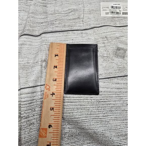 Helmut Lang Cardholder Wallet Black Leather - Picture 4 of 5